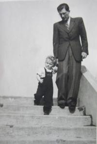 František Pachman s otcem