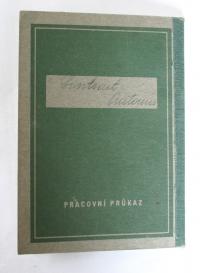 Pracovní průkaz Vladimírova otce