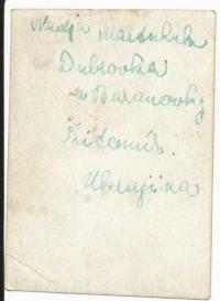 Rubová strana fotografie Nadji