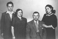 S rodiči a bratrem - rodina Michalova