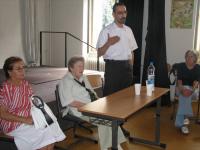 Přednáška na prostějovském gymnáziu