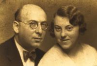 David a Lilly Fischer, 1932