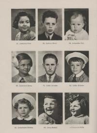 Fotografie po válce hledaných dětí (1946)