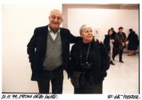 Zdeněk Reinhardt se svojí životní partnerkou Dagmar Hochovou - 1999