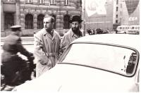 with his brother in Prague, Z.R. left