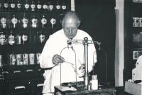 Miloslav Souček v zaměstnání