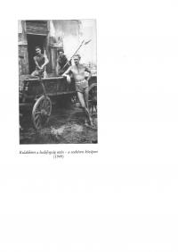 Family photo in 1963 (his wife, mother-in-low and father)