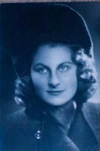 Dobový portrét pamětnice