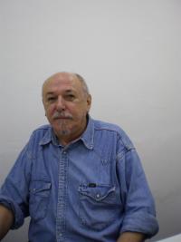 Petr Konvalinka při nahrávání, Klášter Regina, Zlín, 2015