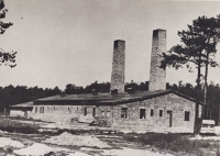 Krematorium č IV . duben 1943