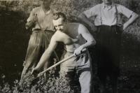 Josef na konci vojny (září 1948)