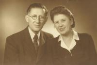 Portrét s manželkou, rok 1949