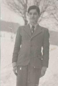 Arnošt Hrudník, zima 1940