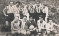 Fotbalové mužstvo v Drnovicích