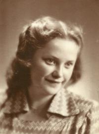 Růžena Válková v roce 1951