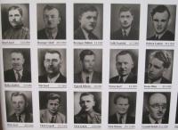 Fotografie mužů, kteří byli 5. května 1945 zavražděni v Javoříčku Lüdemannovým komandem