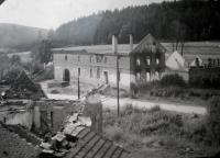 Statek v Javoříčku po vypálení