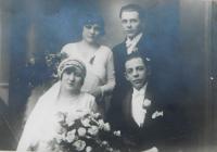 Svatba rodičů Emílie a Antonína Vlčkových