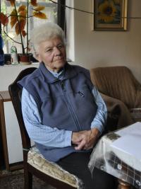 Milada Neklanová- Viša při nahrávání v roce 2014