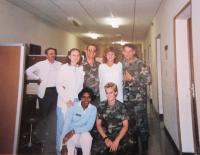 U Medical Command (Pravoslav Špoula úplně vlevo)