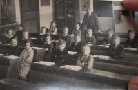 School in Buková. The first grade.