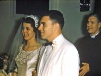 Our wedding in New Jersey, 1959
