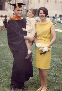 I receive my Ph.D. at Catholic University, Washington D.C. 1968