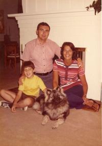 Our family, Annapolis, Maryland, 1972