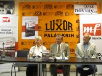 Launch of my Czech-language book (Dlouhá cesta domů) at Luxor, Prague 2011