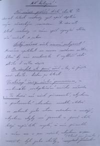 Maturitní proslov z roku 1939