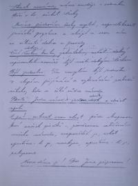 Druhá část proslovu 