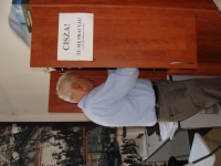 Kornel Morawiecki in Solidarność Walcząca's office in Wrocław