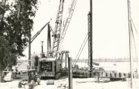 Stavba na řece Šatt al-Arab (Irák)