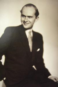 Otec Františka Kinského v roce 1946