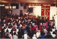 Návštěva u anglikánské církve Church of the Apostles v USA, asi 1990