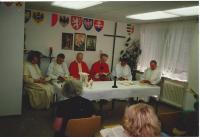 S plzeňským biskupem Františkem Radkovským v Mnichově