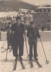 Childhood of Bohumil Soudský - Špindlerův mlýn 1934