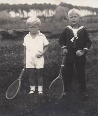 Childhood of Bohumil Soudský - Malé Kyšice 1925