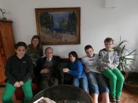 Děti se Zdeňkem Kučerou