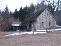 The Schlegel family viager house, the last house that remained in the village Hraničky