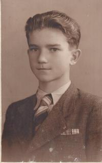 At the age 13, 1938