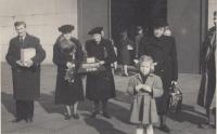 Pohřeb Vojtěcha Šedivce, 1949