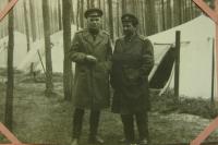 Návštěva důstojníků ze sovětského protiletadlového pluku, říjen 1968