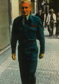 Milan Kulík v Praze, 1945