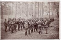 Václav Salač s jednotkou v polních podmínkách