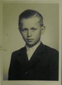 Zdeněk Kraus jako chlapec