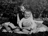 Božena Hlaďová s bratrem