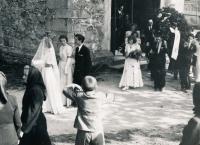 1945, Trhové Sviny, pohřeb postřílených chlapců