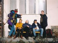 1991, back in family house in Trhove Sviny