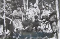 Členové 1. čs. partyzánské brigády Jana Žižky